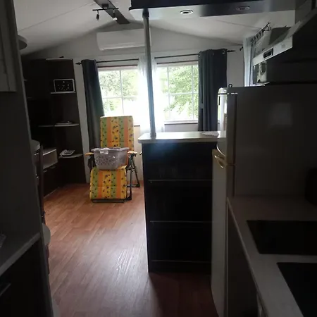 Mobilhome Le Haut des Bordes Buitenkant foto